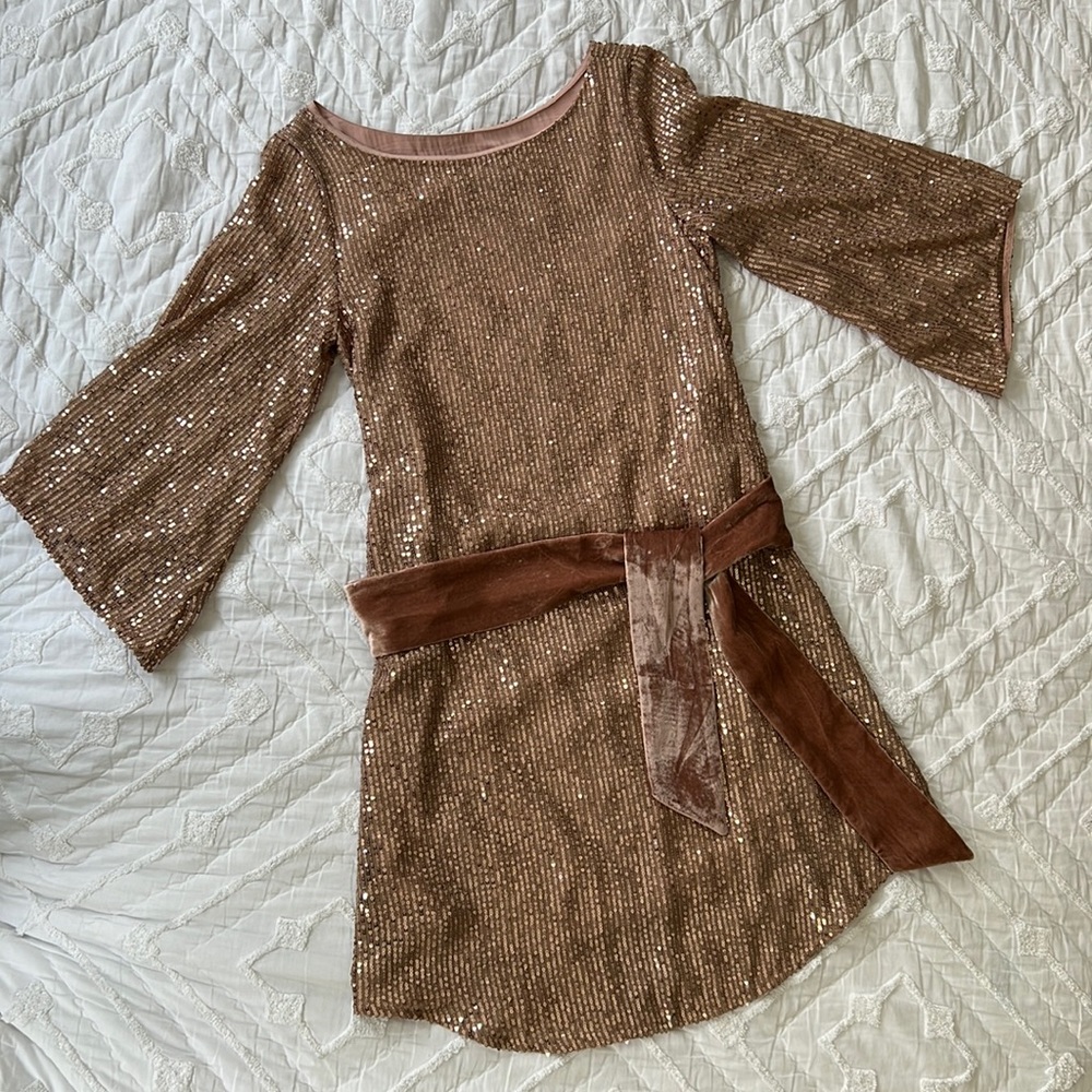 Sequenced mini cocktail dress by Anthropologie (size xs)
